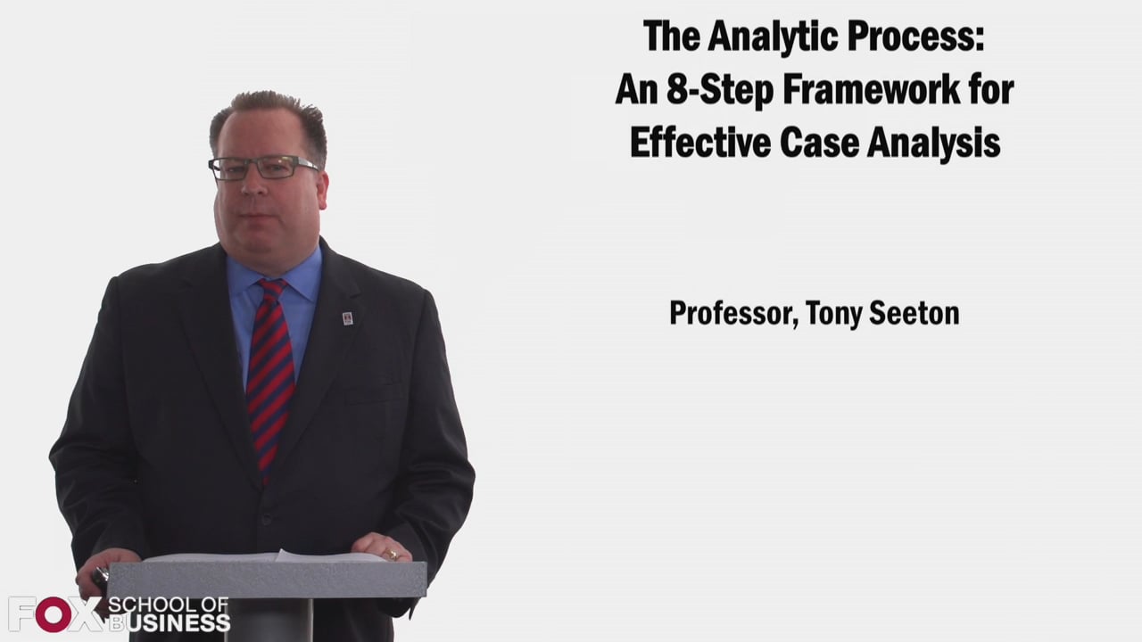 Login to view The Analytic Process: An 8-Step Framework for Effective Case Analysis