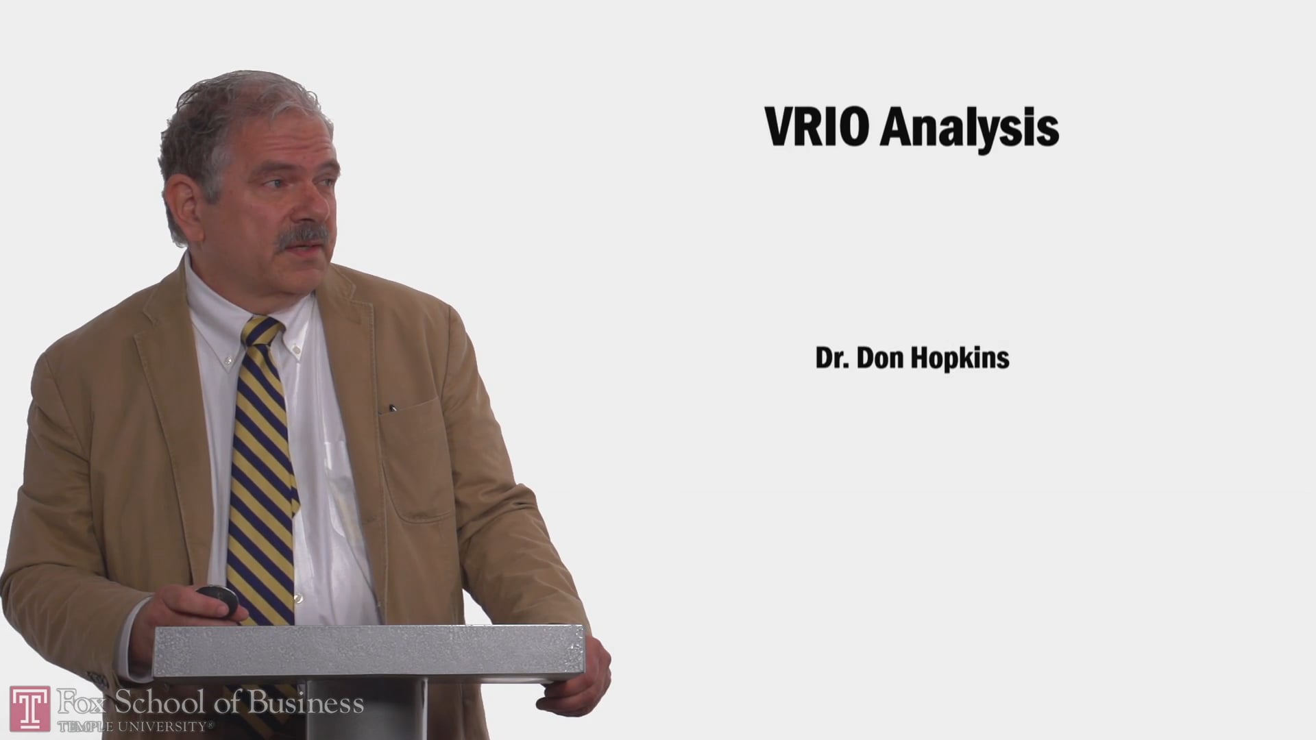 VRIO Analysis