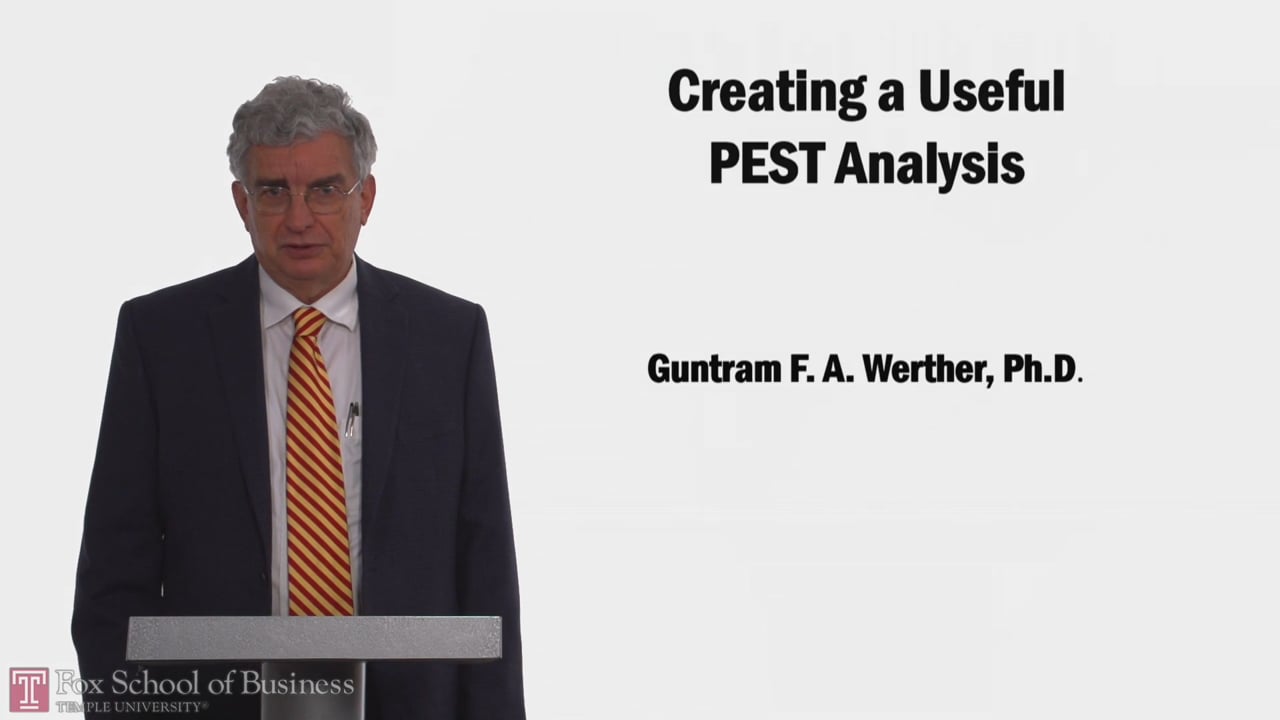 Login to view Creating a Useful PEST Analysis