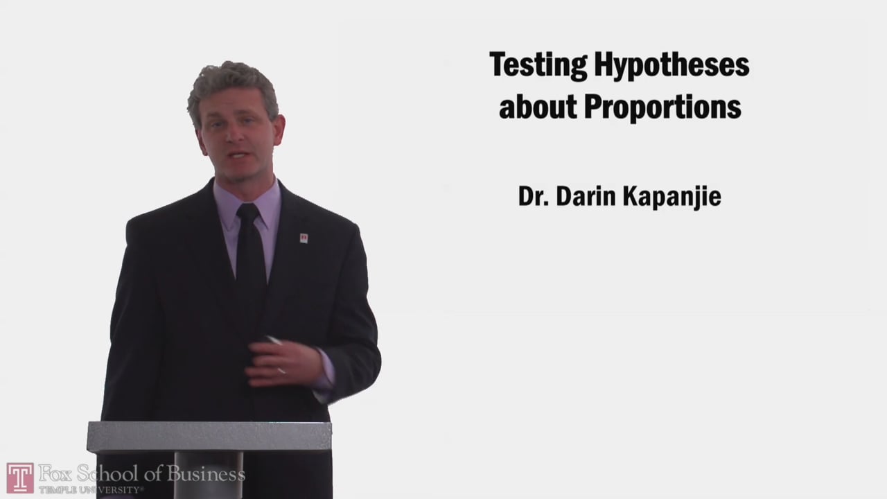 Login to view Testing Hypothesis About Proportions PT1