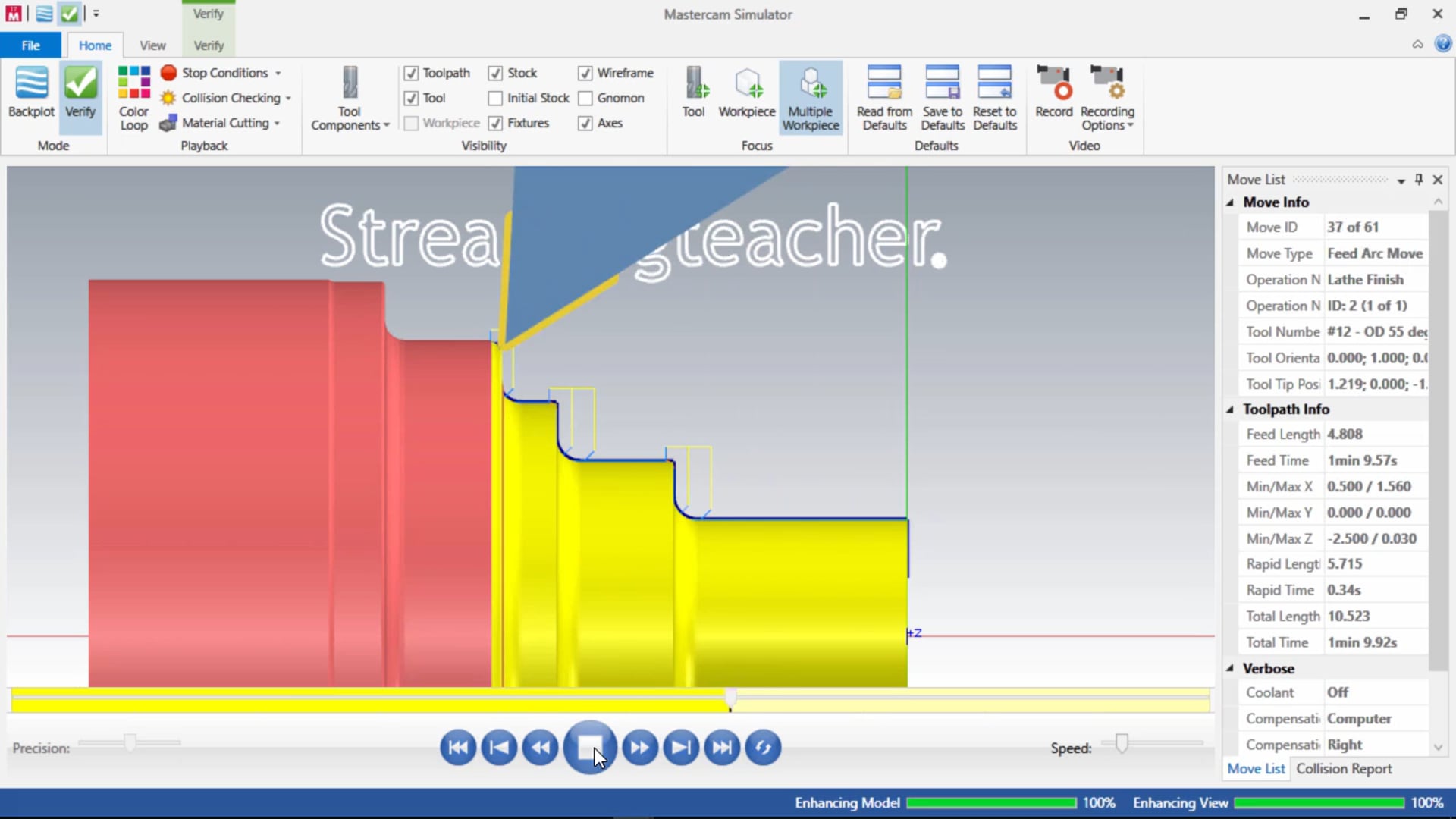 Lathe Toolpaths