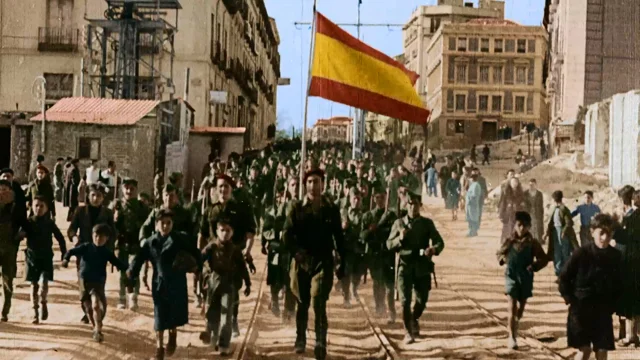 La Guerra Civil Española en Color