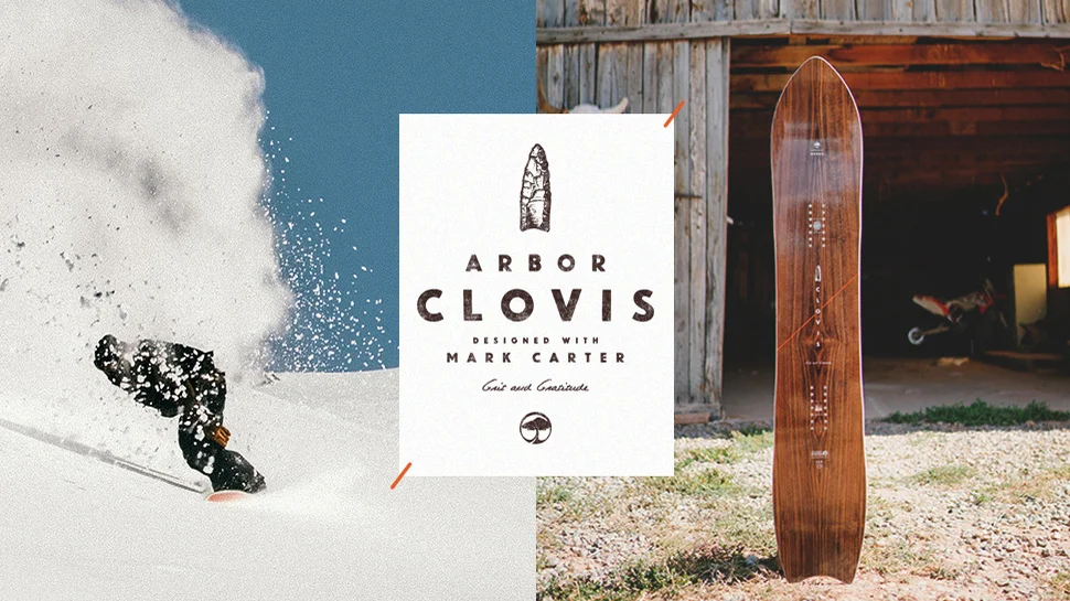 Arbor Snowboards :: Introducing the Arbor Clovis designed with Mark Carter