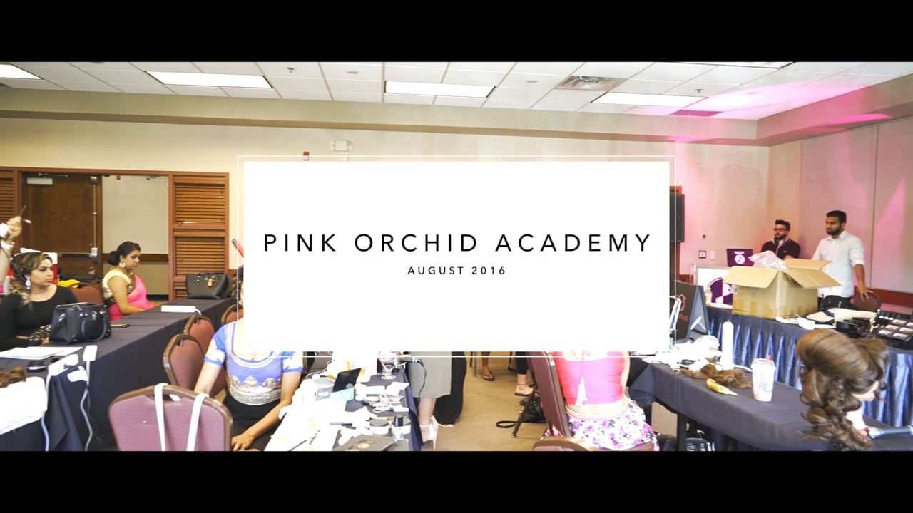 | Pink Orchid Studios | Makeup Art and Hair Design Certificate Program| August 2016 | Shot & Edited by: Vidaer Studios |