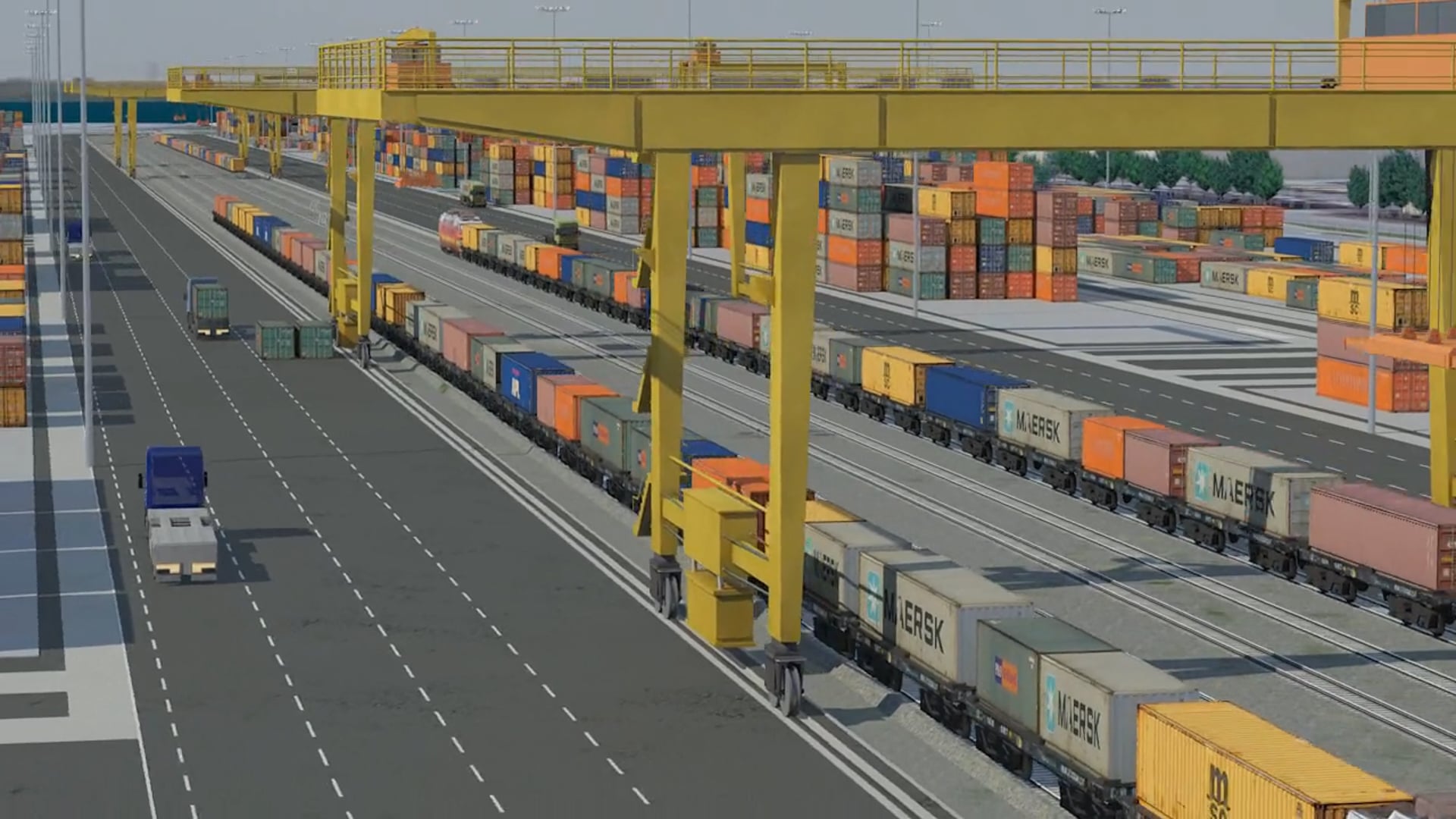 Lamchabang port Rail 2012