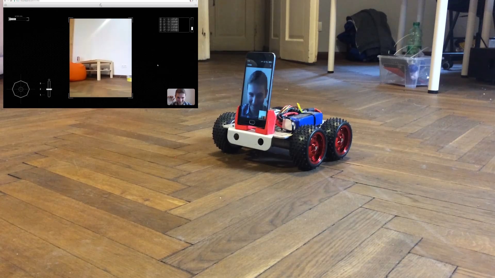 SpyBot - Internet controlled mobile robot with videostream on Vimeo