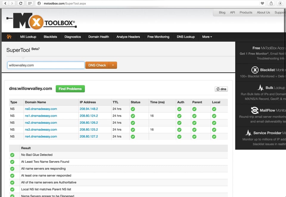 DNS Made Easy Subaccount