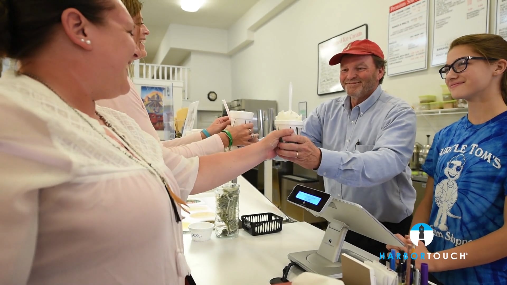Harbortouch Echo POS Review - Turtle Tom's Ice Cream Shoppe