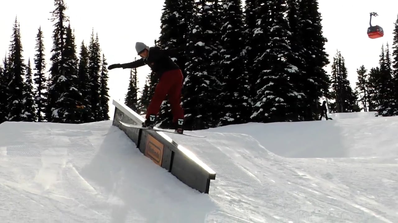 snowboard park box