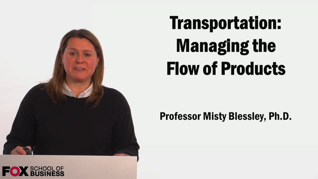 Transportation: Managing the flow of products