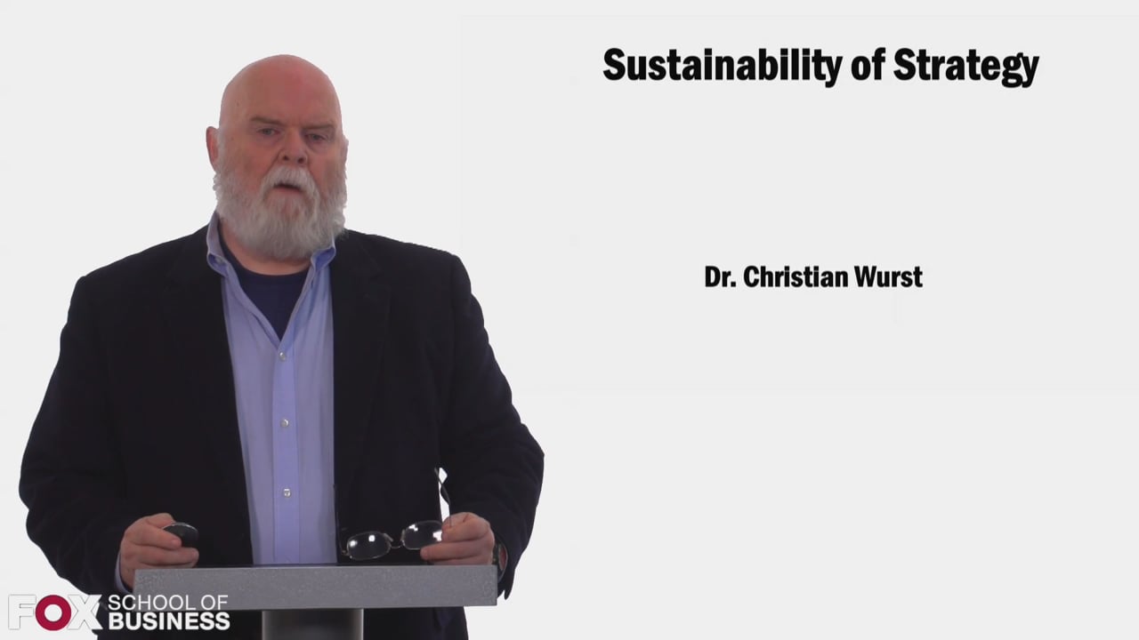 Sustainability of Strategy