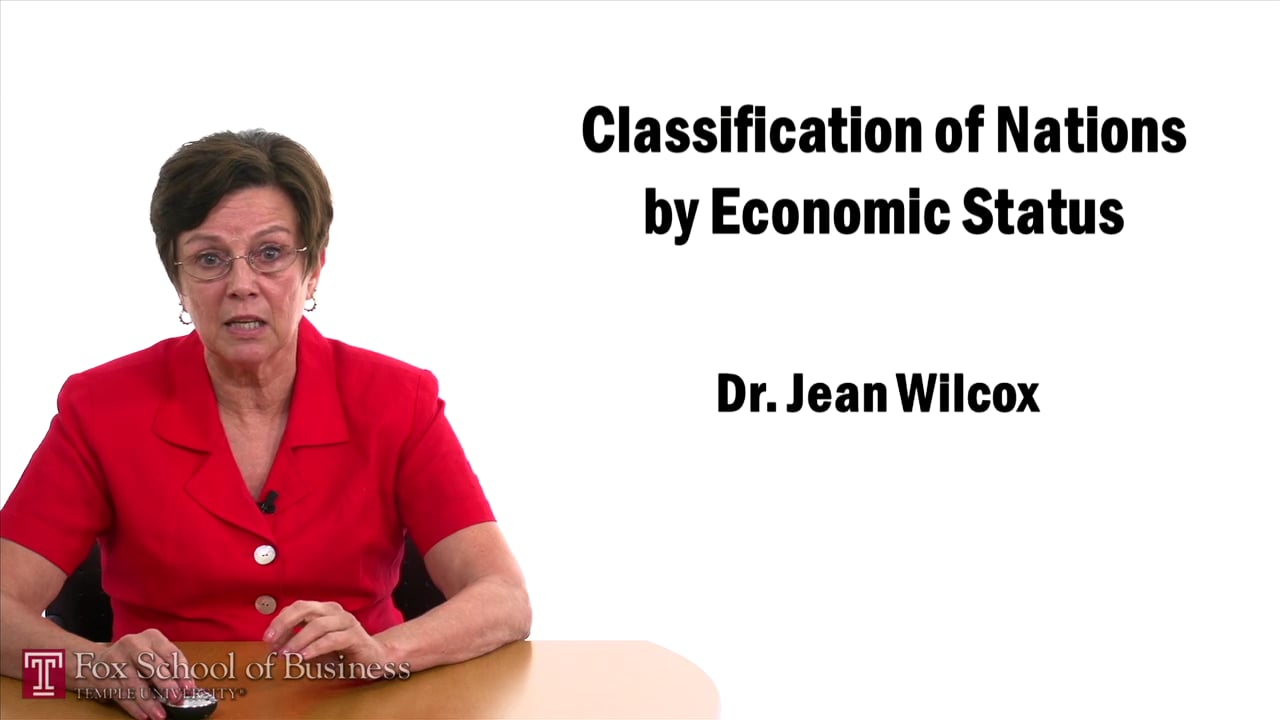 Login to view Classification of Nations by Economic Status