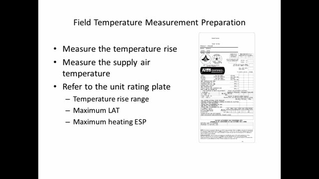 Limit Switches - Measuring Temperature Rise