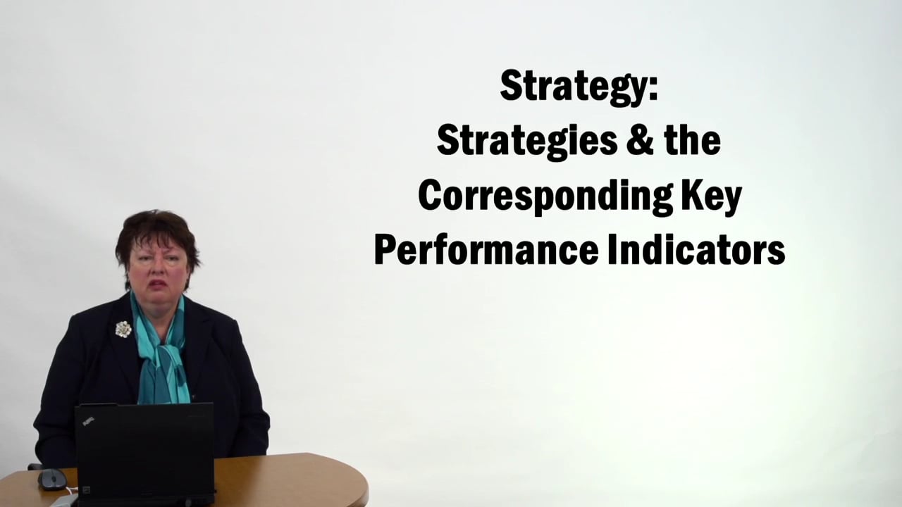 Strategy – Strategies and the Corresponding Key Performance Indicators