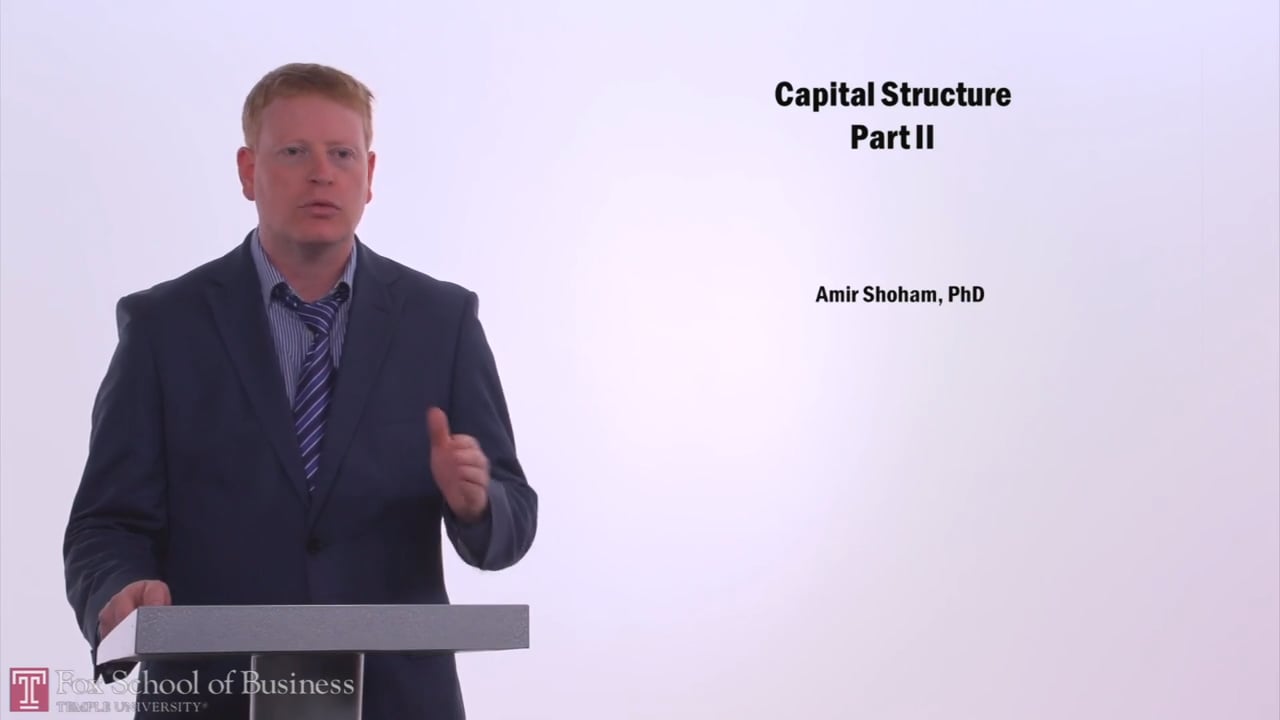 Capital Structure Part 2