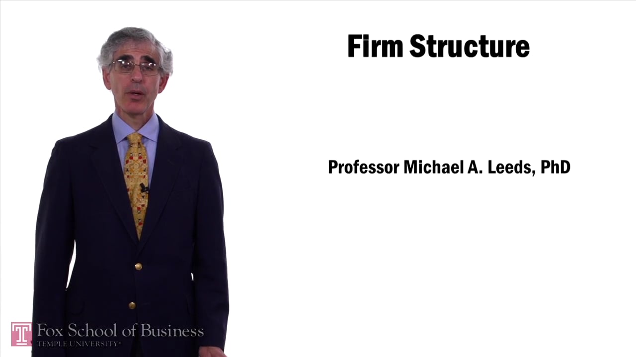 Firm Structure