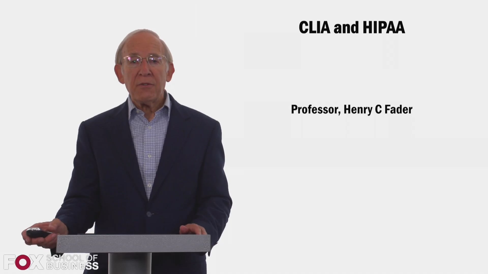 CLIA and HIPAA