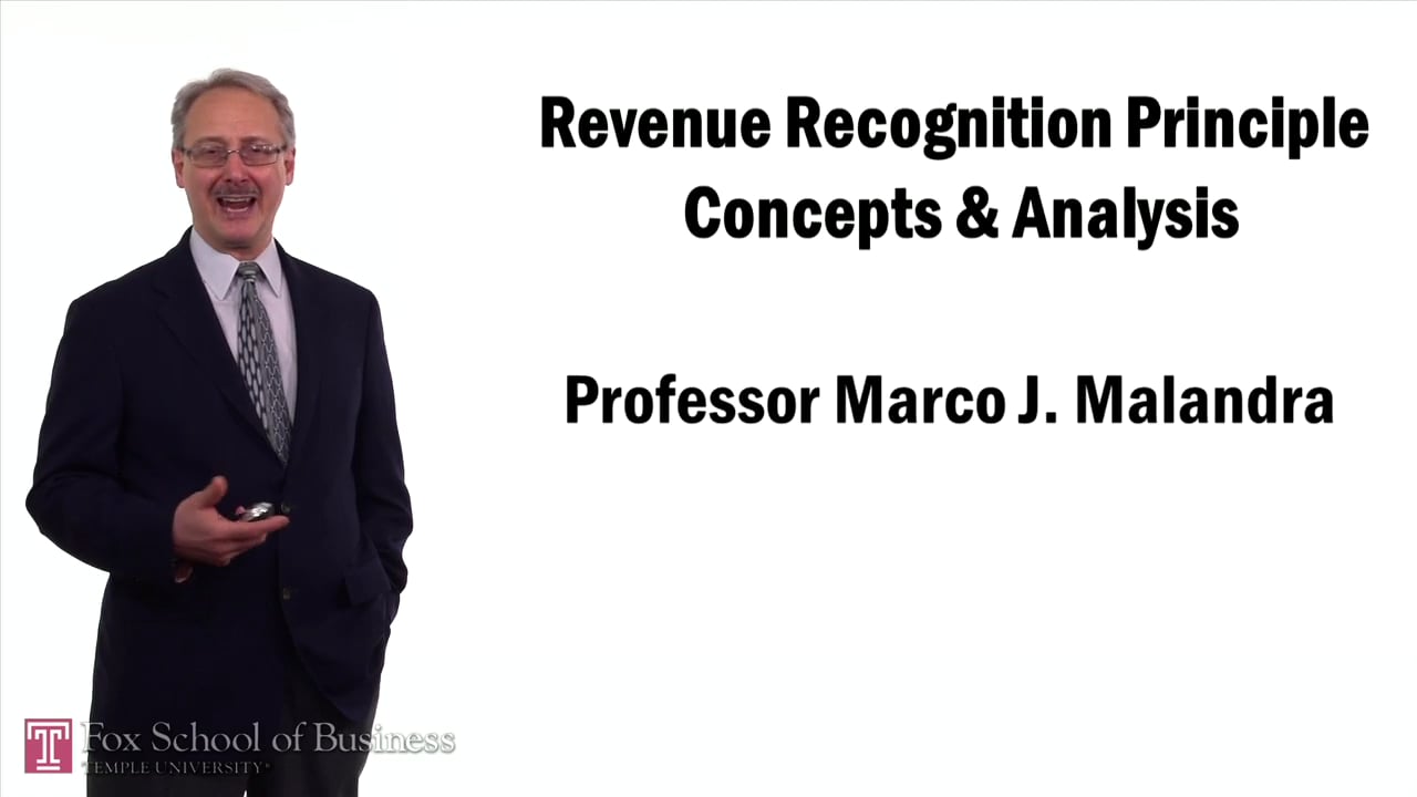 57395Revenue Recognition Principle Concepts and Analysis
