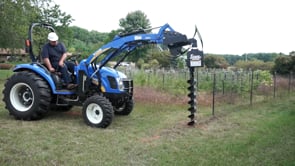 Empower Your Land: The Benefits of a Grapple and Auger for Tractors