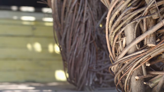 Patrick Dougherty at Tippet Rise