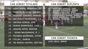 Can Gibert 0 - 1 FC L'Escala P1