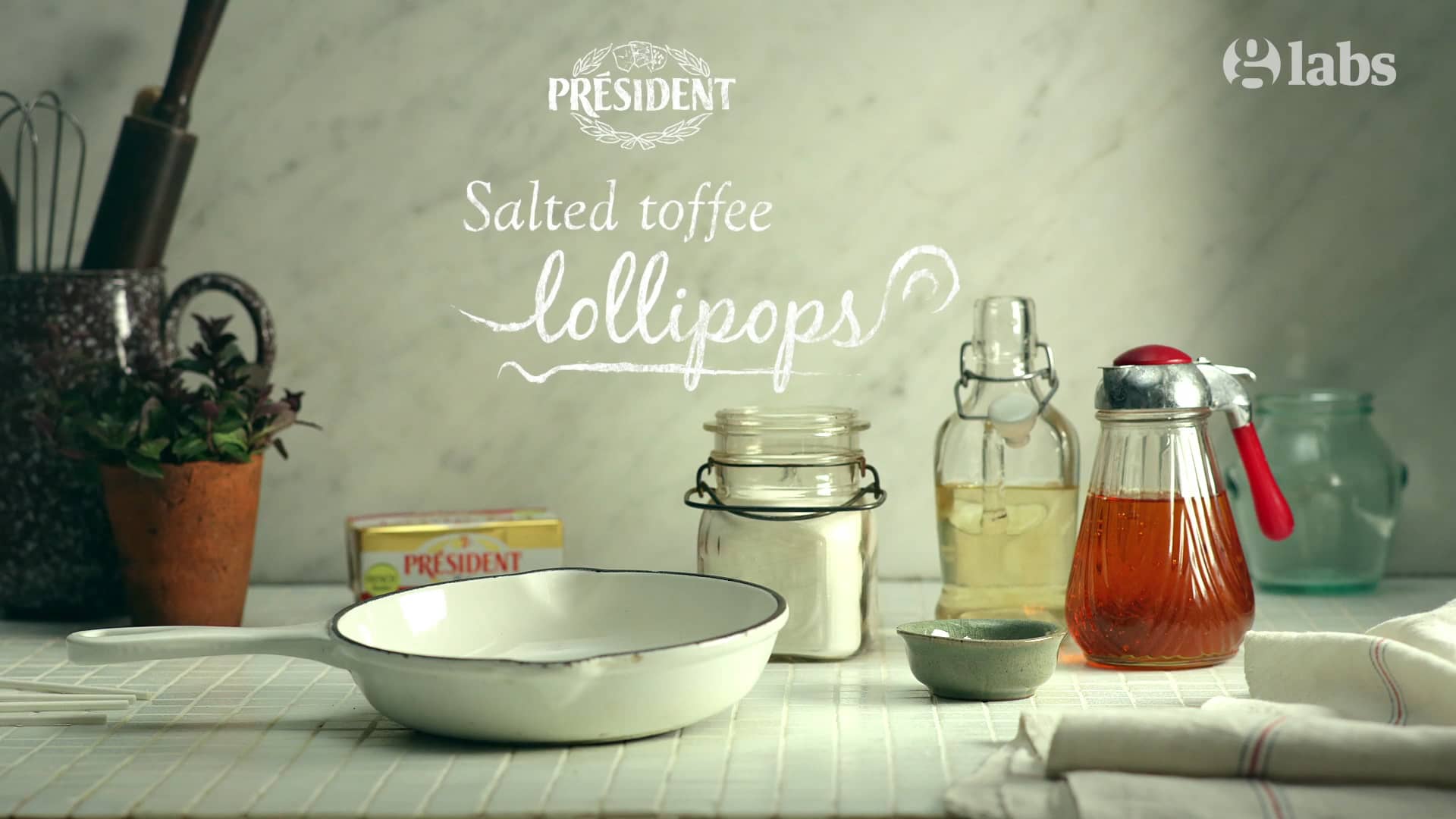 The Guardian Salted Toffee Lollipops video recipe on Vimeo