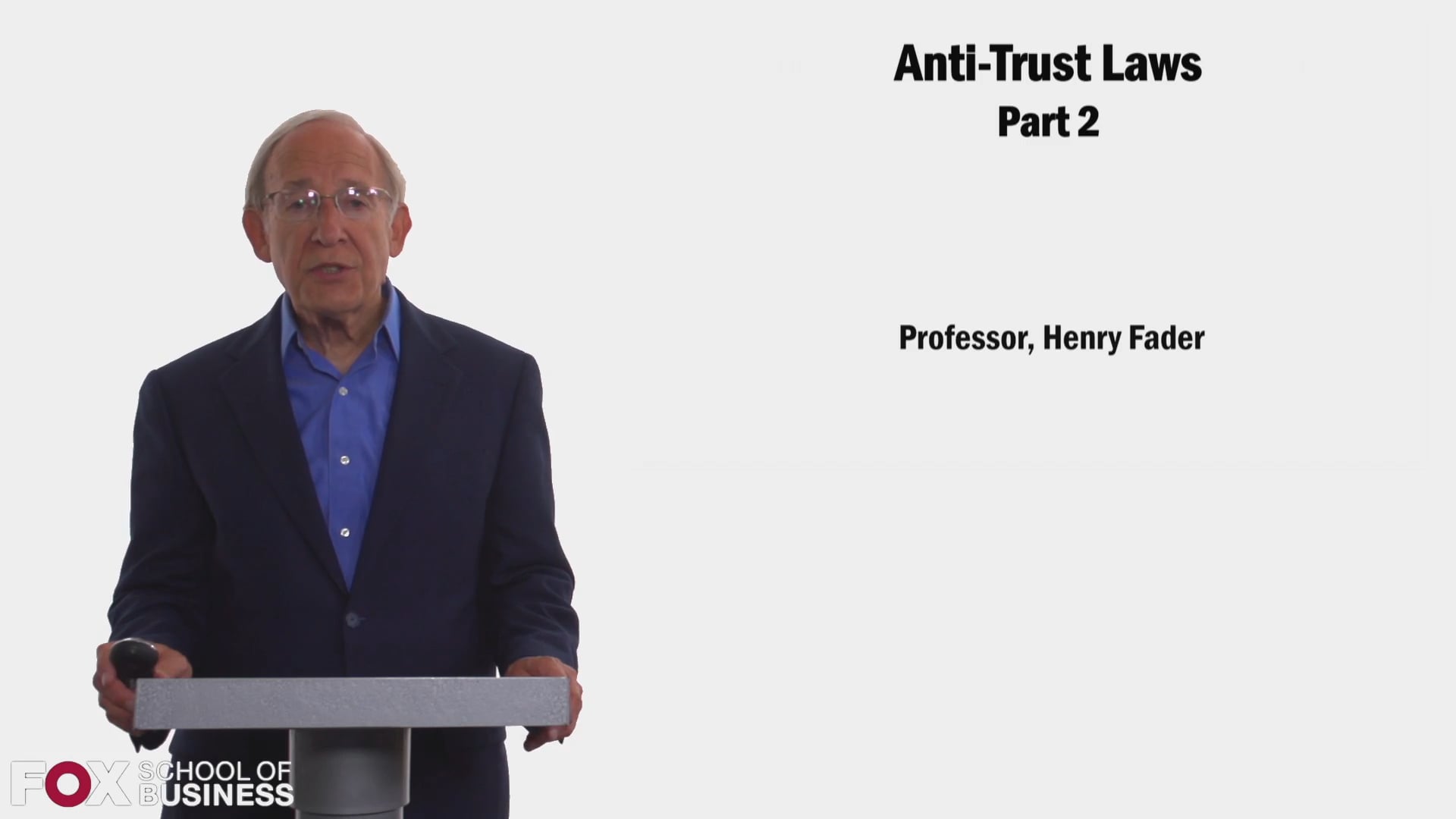 Anti-Trust Laws Part 2