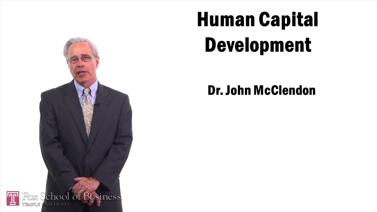 Human Capital Development