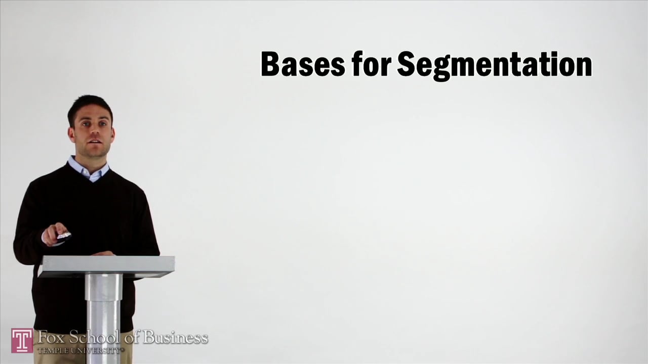 Bases for Segmentation