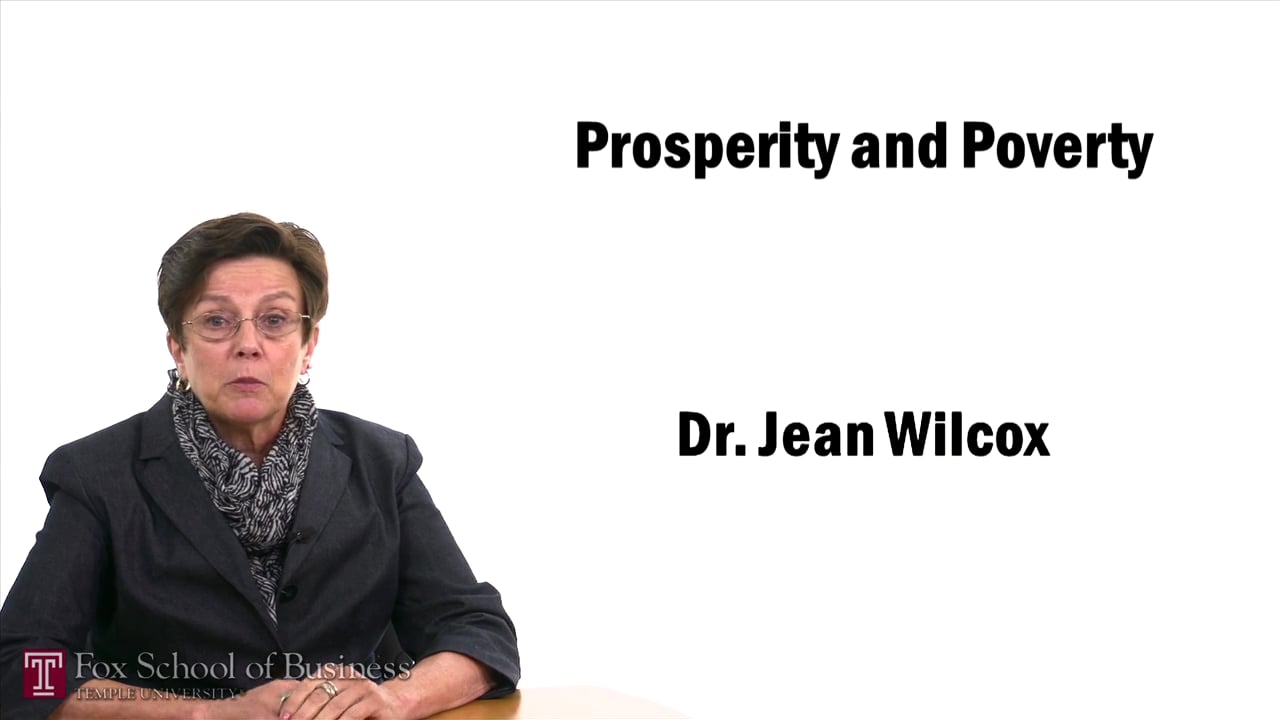 Prosperity and Poverty