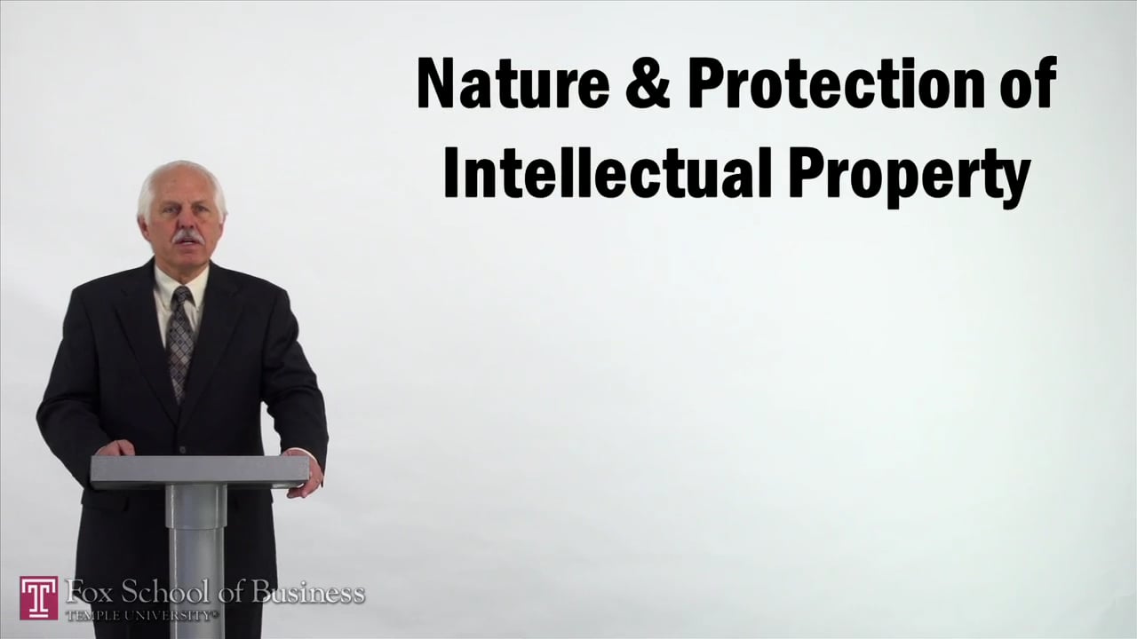 Nature and Protection of Intellectual Property