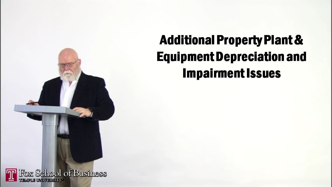 Login to view Additional Property Plant and Equipment Depreciation Impairment Issues