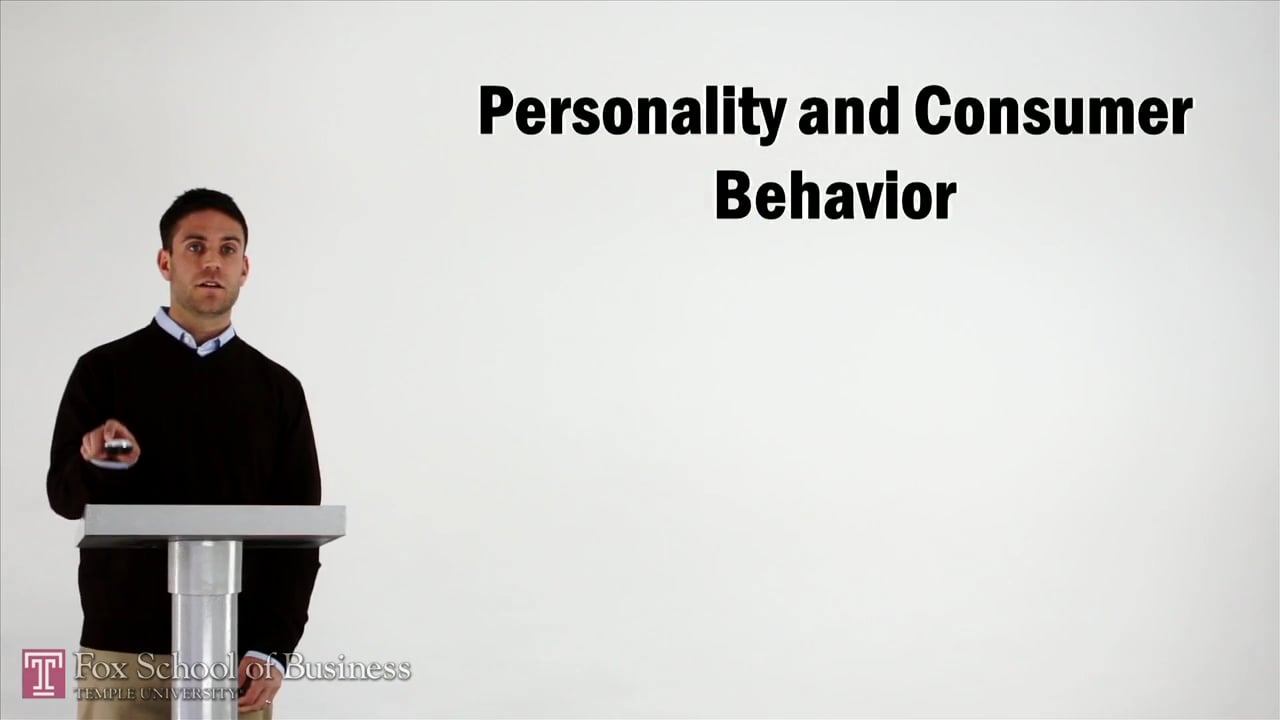 Personality and Consumer Behavior