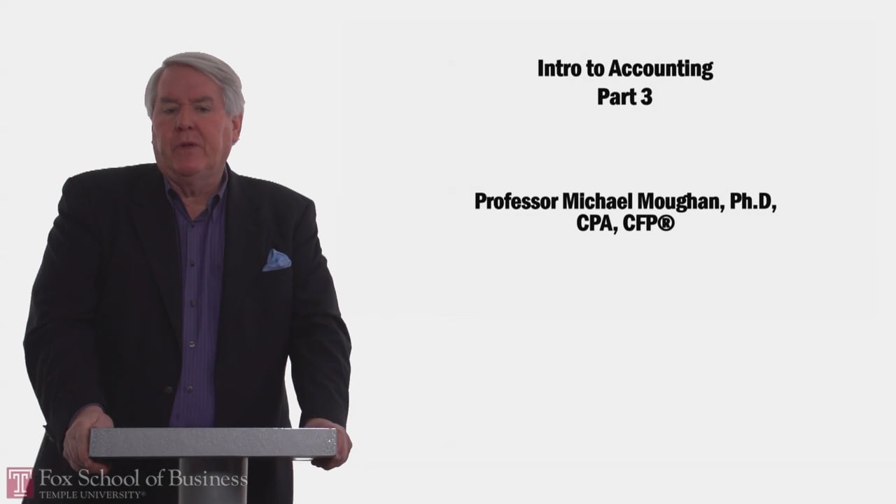 Introduction to Accounting Part 3