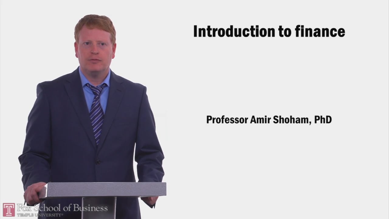 Introduction to Finance