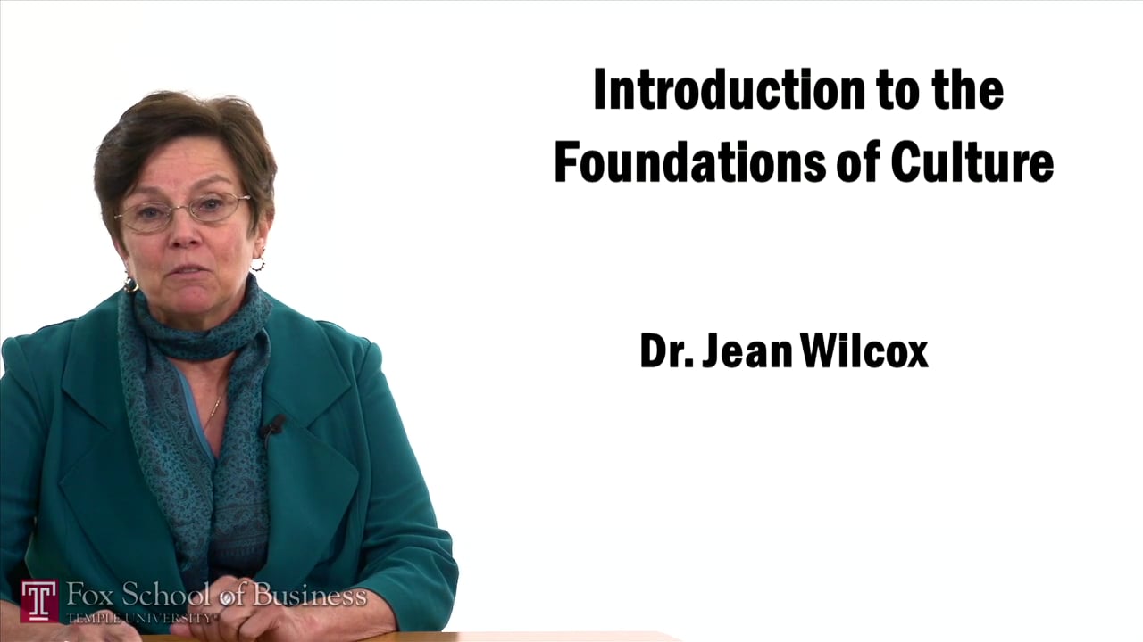 Introduction to the Foundations of Culture