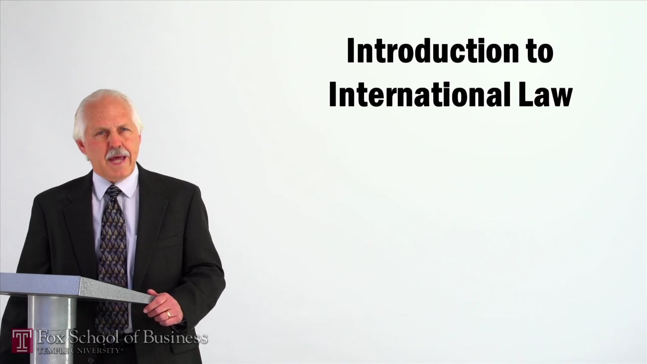 Introduction to International Law