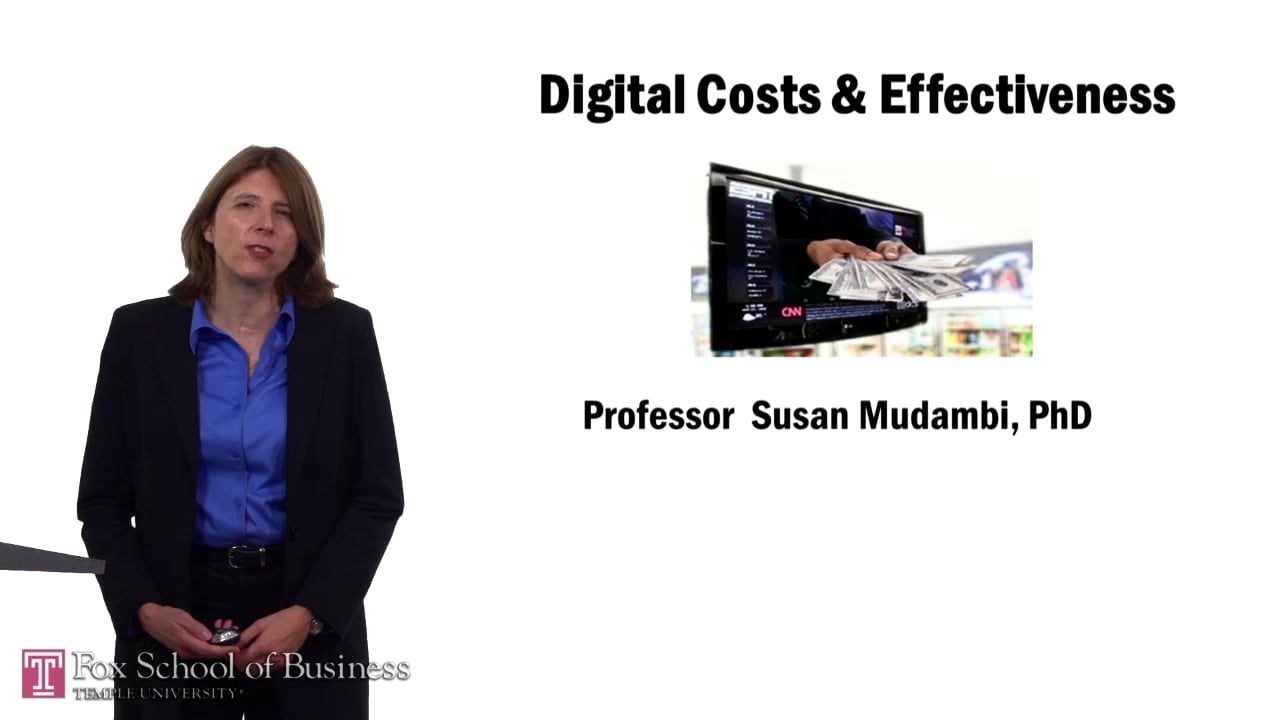 Digital Costs and Effectiveness