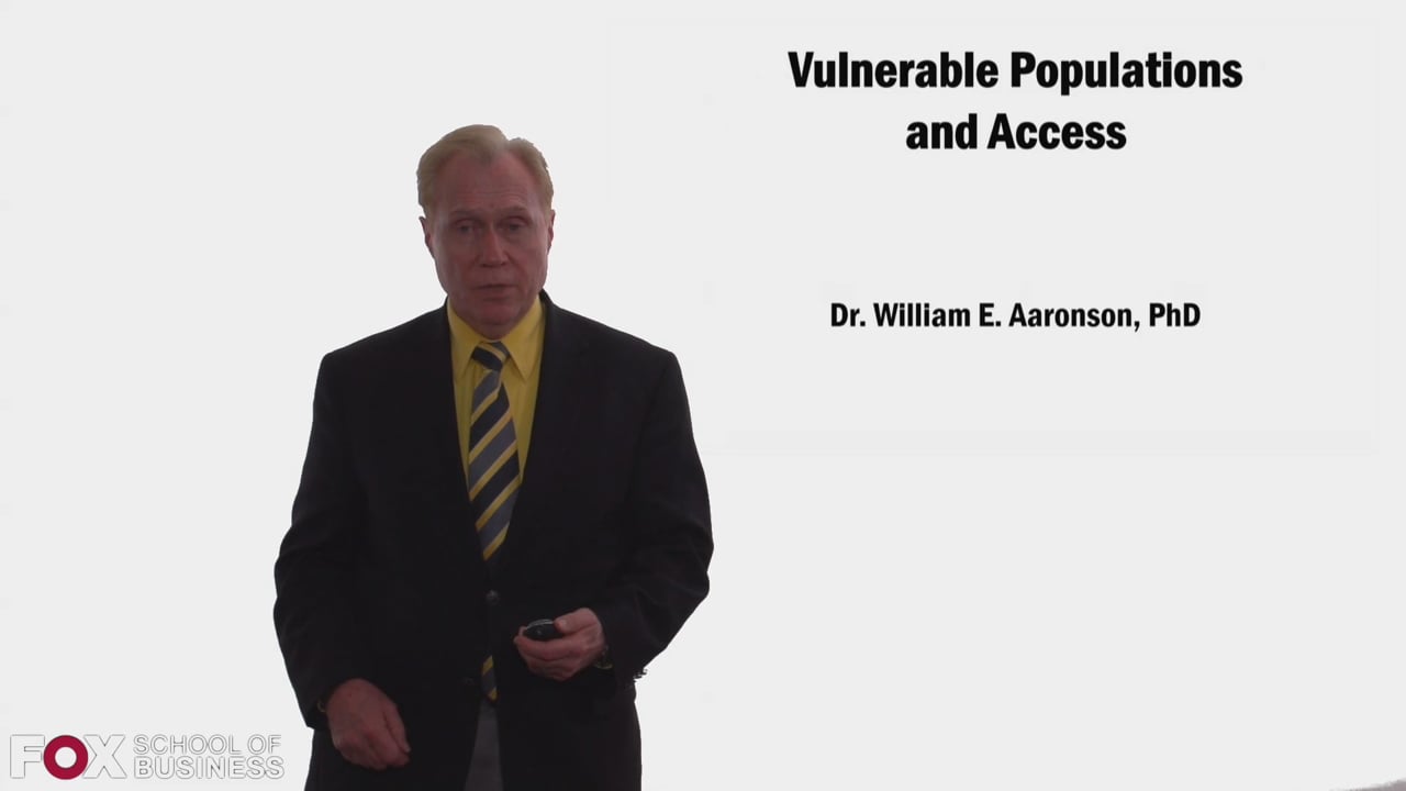 Vulnerable Populations and Access