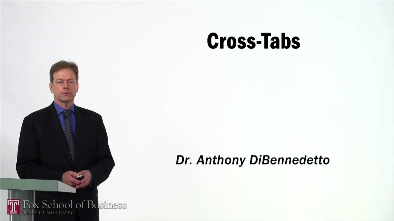 Cross-Tabs