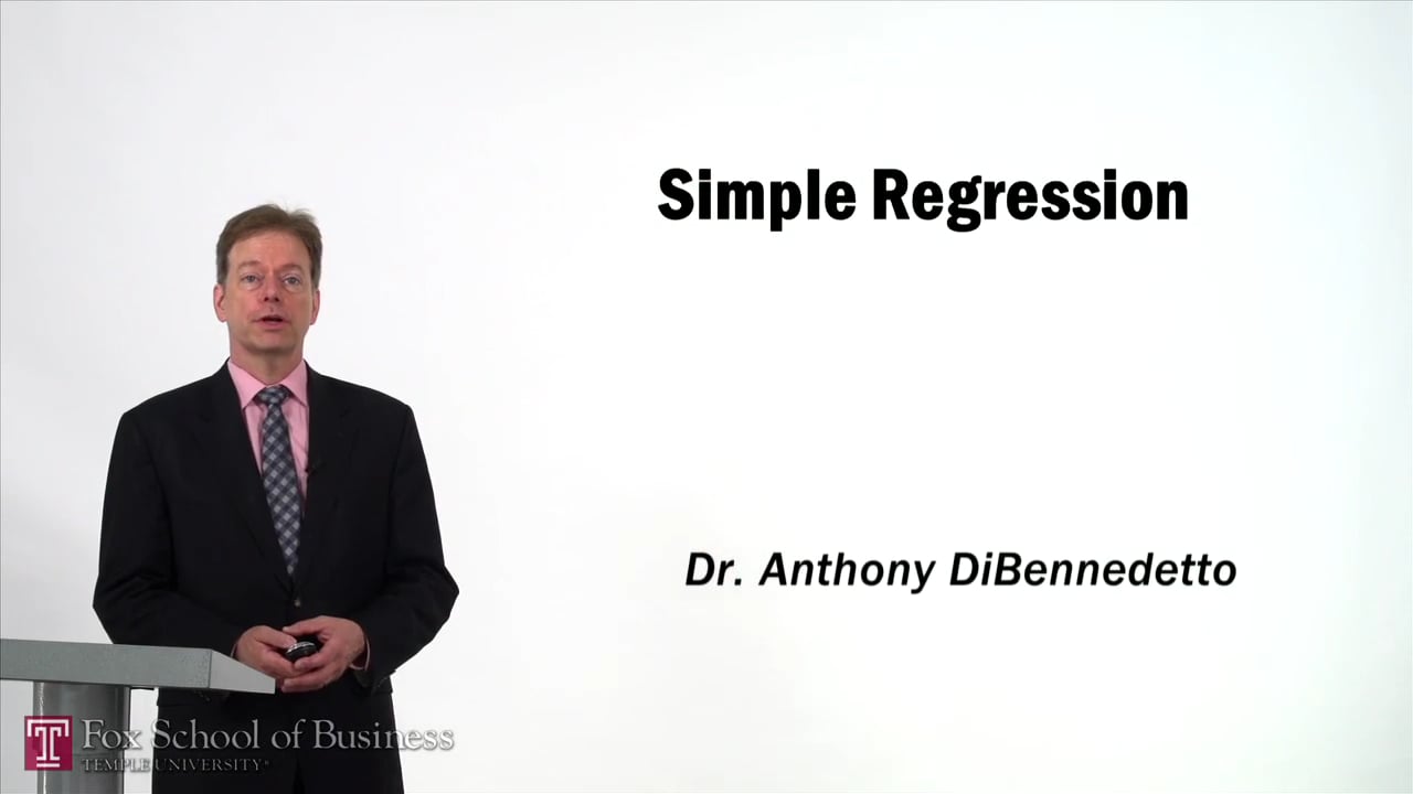 Simple Regression