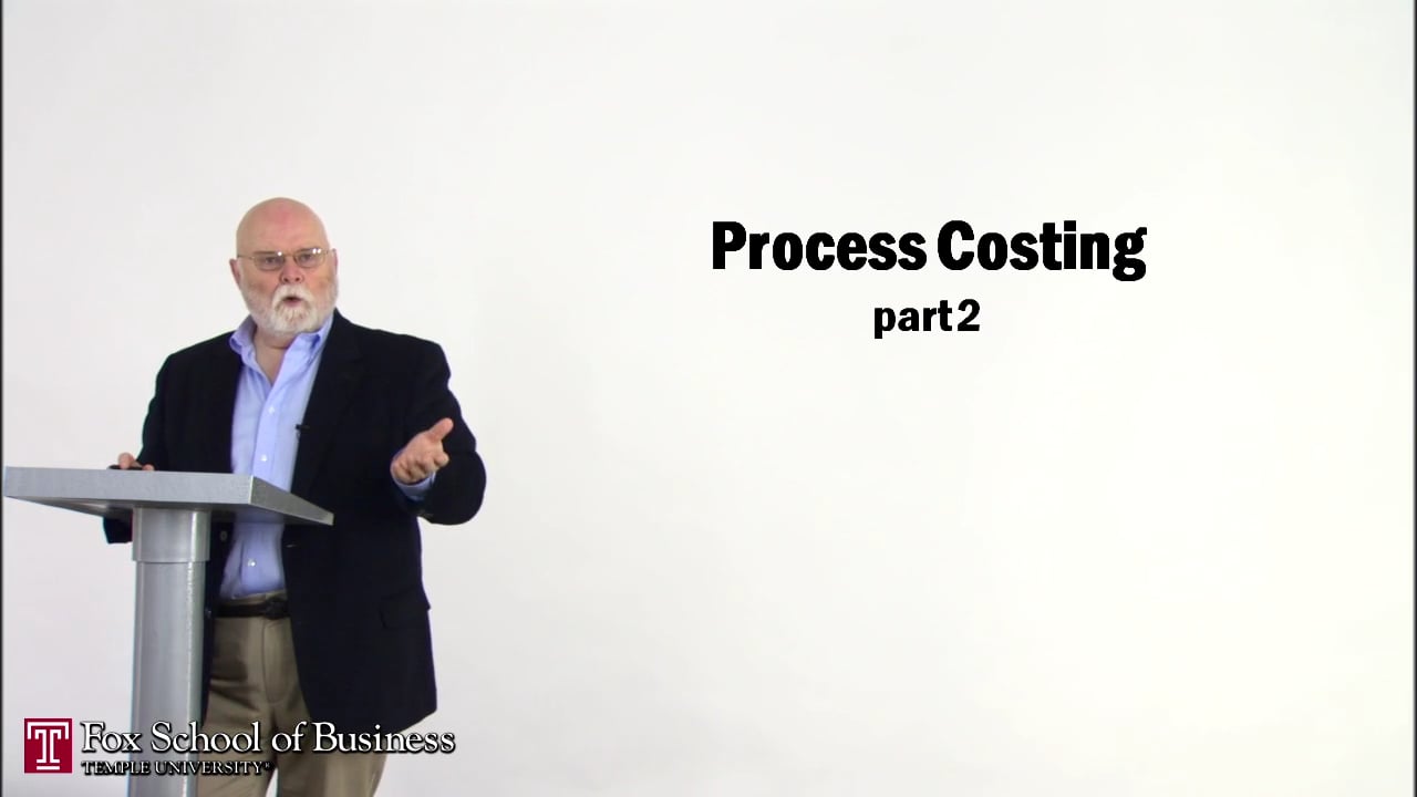 Process Costing II