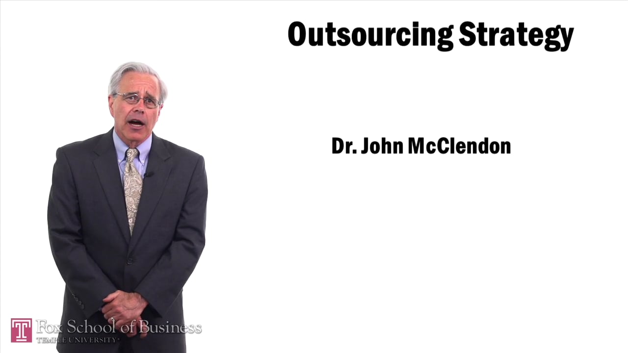 Outsourcing Strategy