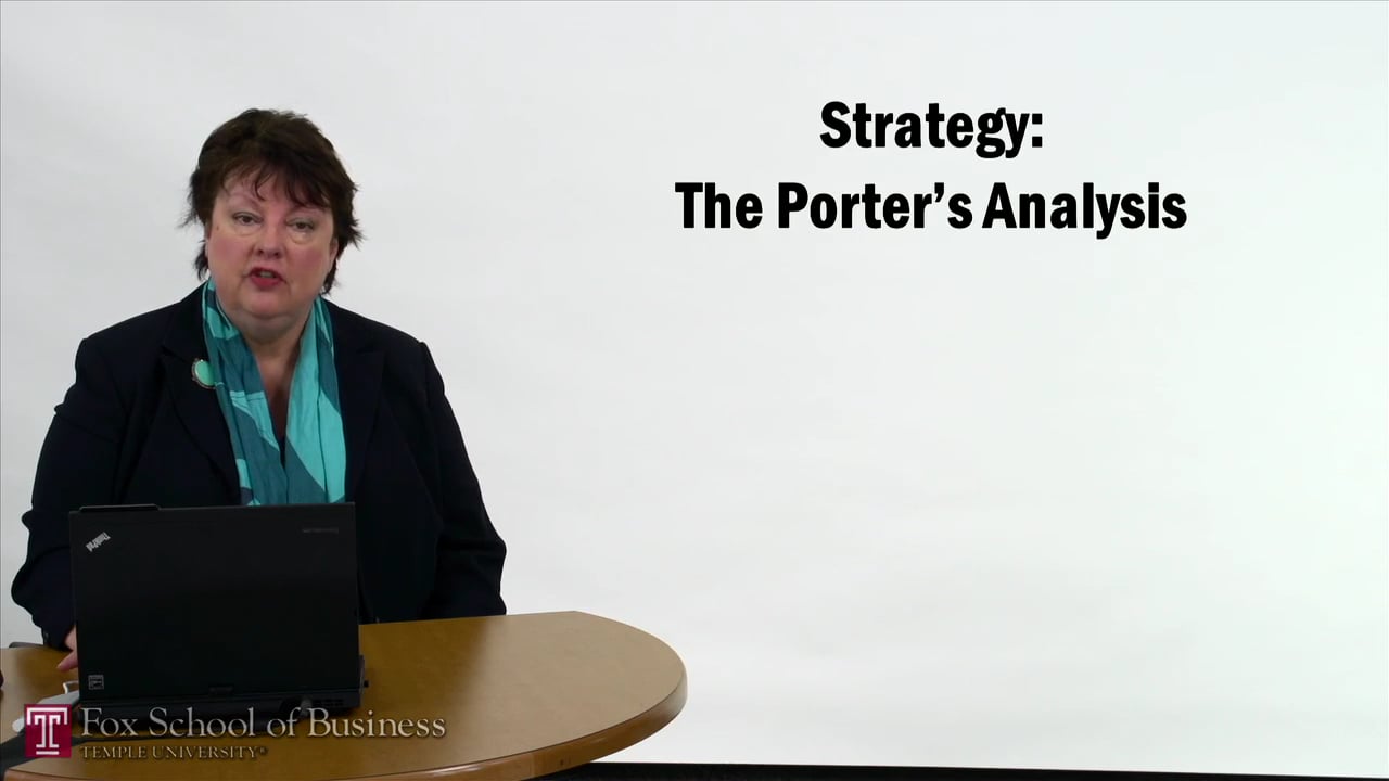 Strategy – The Porters Analysis