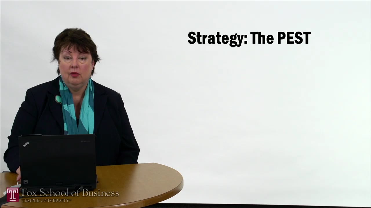Strategy – The PEST