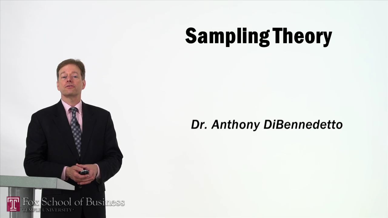 Sampling Theory