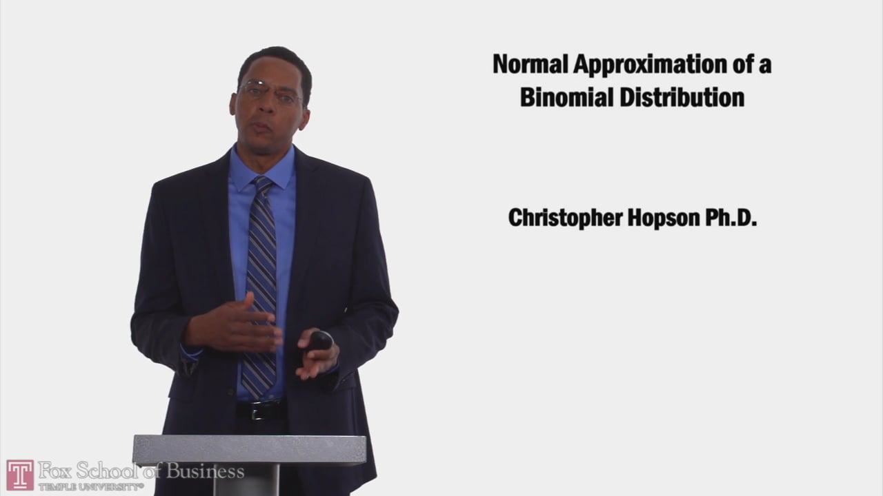 Login to view Normal Approximation of a Binomial Distribution
