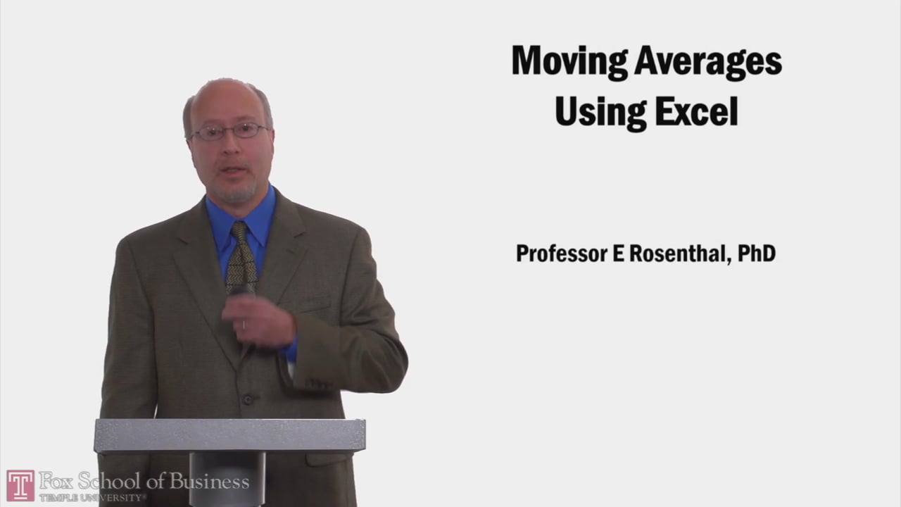 Moving Averages in Excel