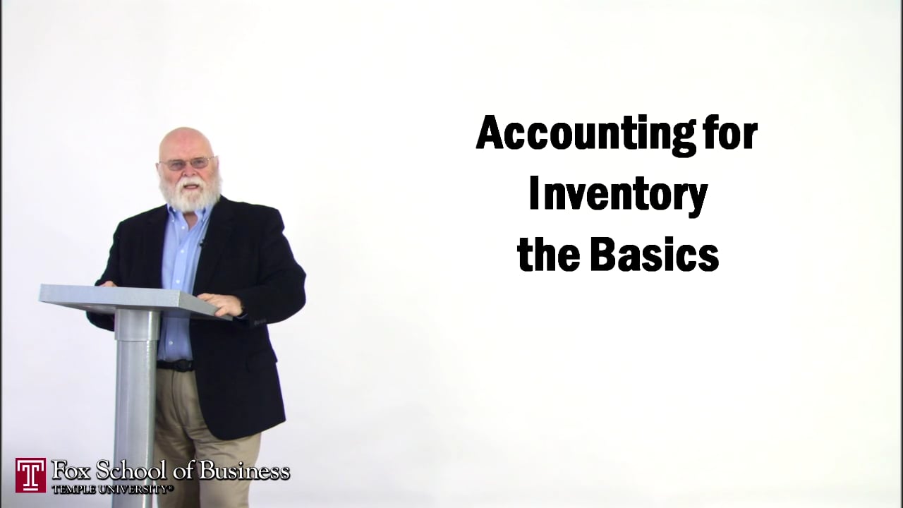 Accounting for Inventory – The Basics