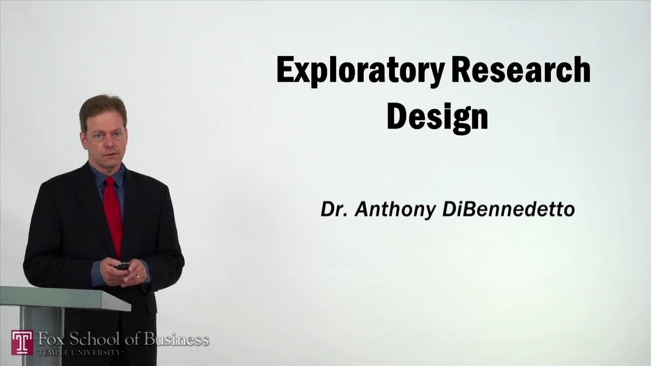 Login to view Exploratory Research Design